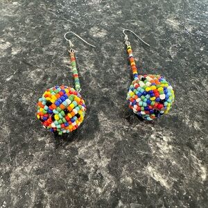 Colorful Beaded Earrings